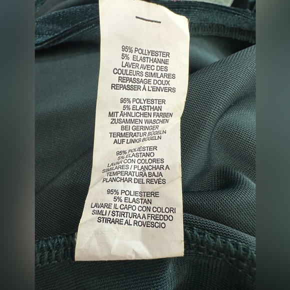 Emerald Green Velvet Cold Shoulder Blazer Dress Plus Size US 14 - Picture 8 of 11